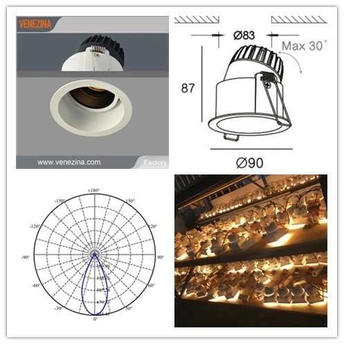 Venezina Spotlight LED Light R6902 6W/10W LED Downlight LED Ceiling Light LED Light LED Down Light
