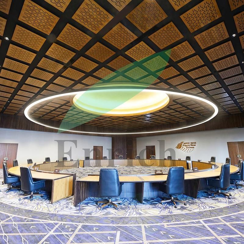 Modern Suspended Round Shape Circular LED Linear Light for Office Lighting