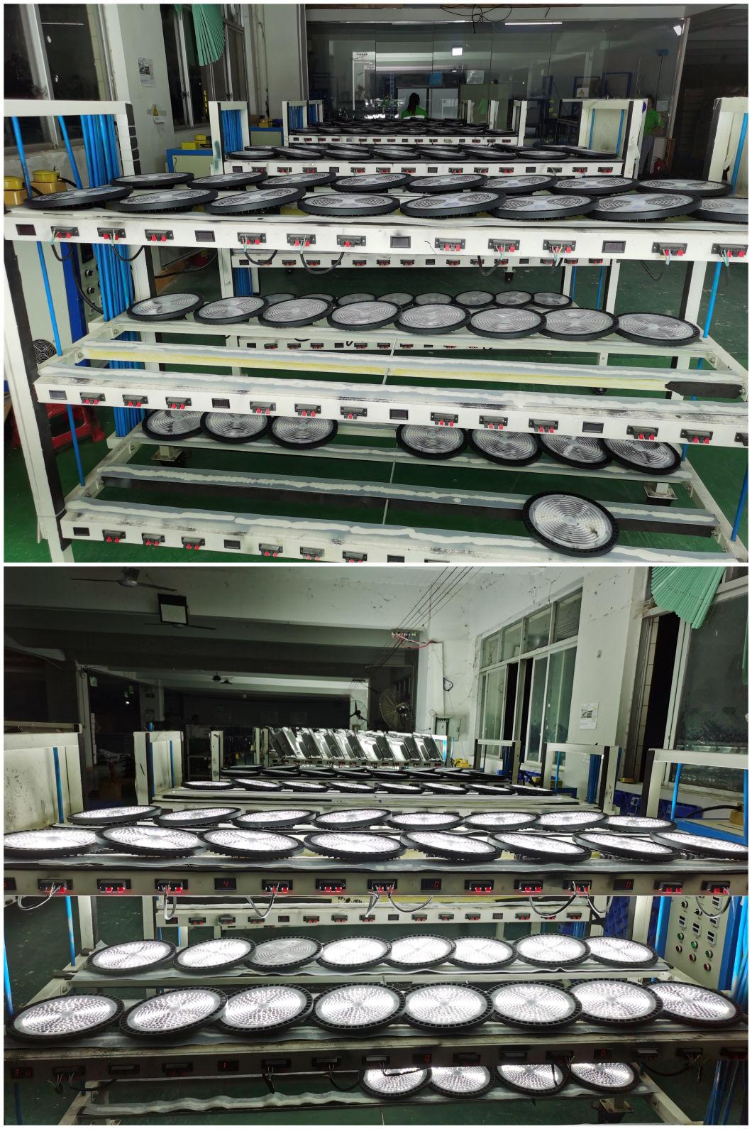 150lm/W Die Cast Aluminum IP65 200W UFO LED High Bay Lights