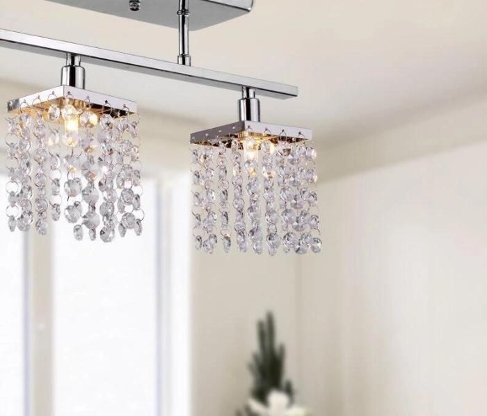 LED Hot Selling Modern Minimalist Crystal Lamp Luxury Crystal Ceiling Lamp