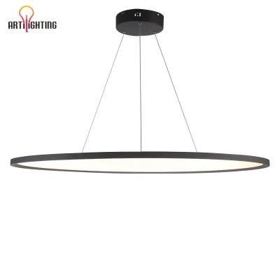 Engineering Custom Large Size 120cm Pendant LED Lamp Round Panel Lighting of Europe USA Style