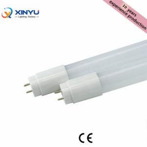 High Efficiency T8 Glass Tube Milky or 4FT 1200mm Transparent Ra&gt;80 18W LED Light Tube