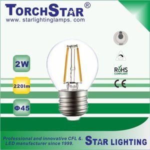 3000k 4200k 6500k 2W Filament LED Global Bulb