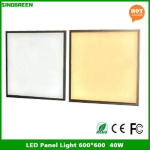 Hot Sales Ce RoHS Flat LED Panel Lights 600*600 40W 100lm/W