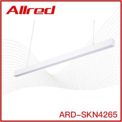 Modern Commercial LED Linear Pendant Office Lighting Linkable LED Linear Light