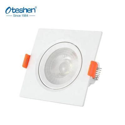 High Lumen 3W 5W 7W 9W 12W IP20 PC ABS Adjustable Recessed Ceiling LED Light LED Spot Light