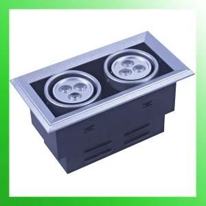 LED Grille Light 3*1W*2 / LED Beans Gall Light