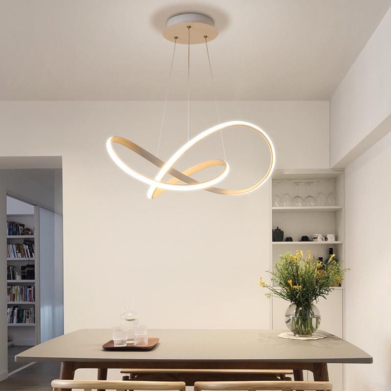 Zhongshan Art Design Acrylic LED Pendant Lamp Simple Type