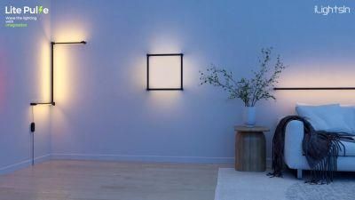 Ilightsin 15W DIY RGBW Luminous Tube 360 Degree Rotation Kitchen Electronic Sports Lighting LED Wall Lamp