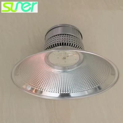 Industrial Light LED High Bay 80W with 120d Embossed Shade 6000-6500K Cool White 110lm/W