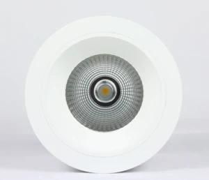 Indoor Lighting 220mm 30W 2500lm 220mm Warm White COB Surface Mounted Downlight LED 25W