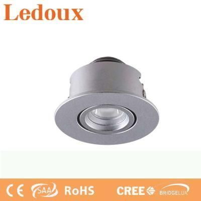 LED Mini Spot Light 1W Small Spotlights, LED Downlight LED Display Cabinet Wine Cabinet Counter Light