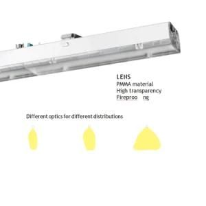 Aluminium 35W 40W LED Linear Line Light High Bay Lighting 1.2m 1.8m Warehouse Indoor