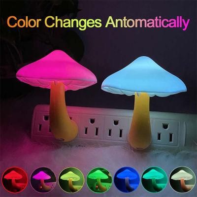 LED Mushroom Lamp Manufacturer Model Is Complete Pink Multicolor Children Gift Baby Kids Room LED Night Light Mushroom Lamp