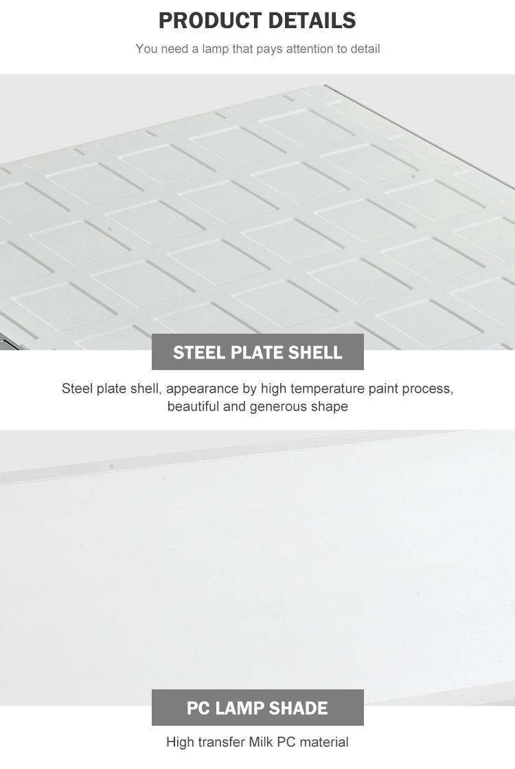 Super Bright Recessed Modular Lights SMD 2X2FT 2X4FT 20W 30W 40W LED Panel Light