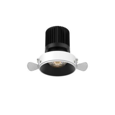 Trimless Ceiling Recessedcob Down Light Smart CCT LED Downlight