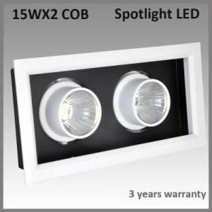Square Recessed 30W CREE LED Spotlight (BSTL130)