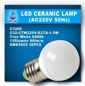 1.5W E27 LED Ceramic Lamp Bulbs