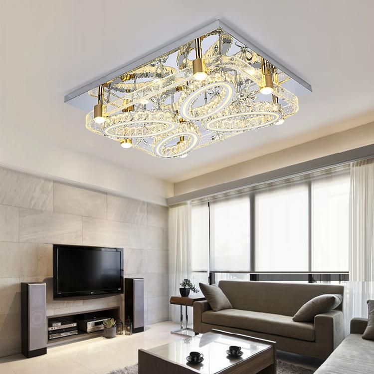 Hot Sale LED Light Large Lamp Crystal Chandelier