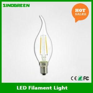 250lm LED Fialment Bulb with Tail Candle Lamp