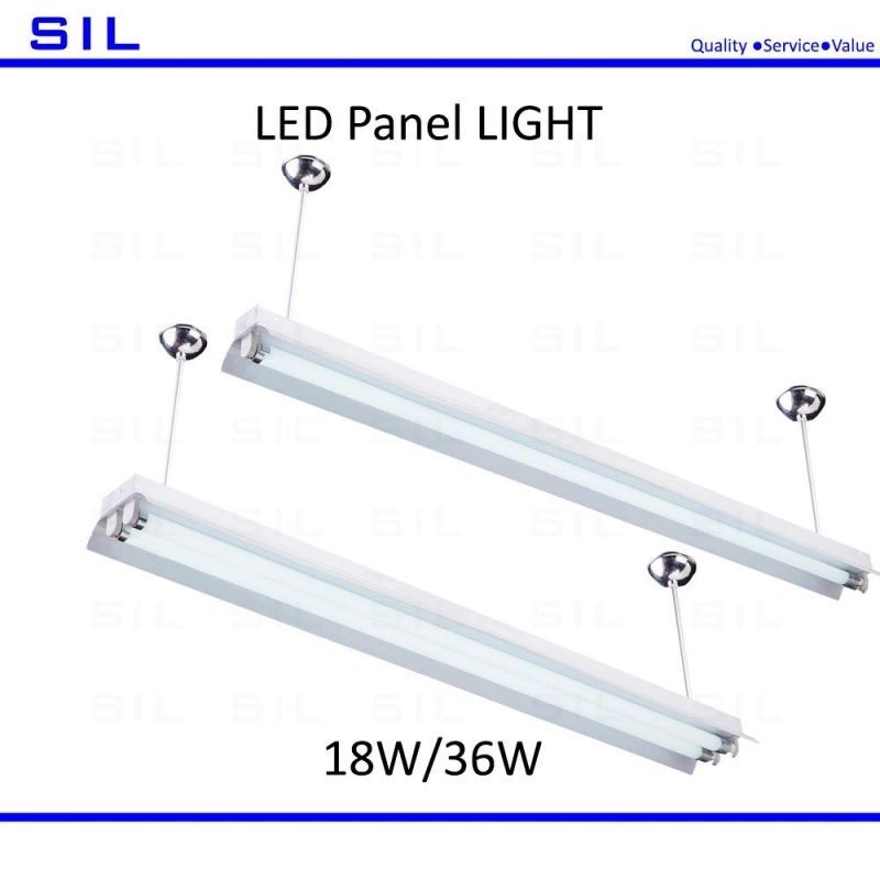 Hot Selling Super Bright Fluorescent Lamp Bracket T8 Lamp Tube 36W Double Tube with Cover Thickened Body LED Tube