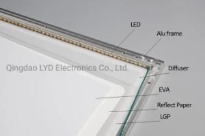 IP65 LED Panel Light 595*595mm 48W Interior Lighting Waterproof LED Ceiling Slim Panel Lamp