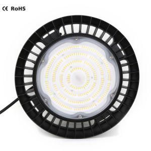 100W LED High Bay Light UFO High Bay Light 6000-6500K IP65 Super Bright LED High Bay Light for Garage Warehouse Workshop Store