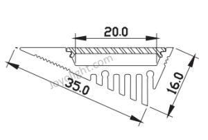 Linear Aluminum LED Profile (35*16mm)