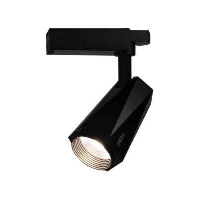 Black White Iron Adjustable Mount Lights Indoor Lighting Ceiling Track Spot Light Lamp