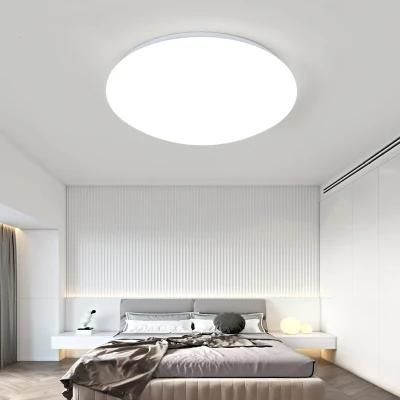 Indoor Frameless LED Ceiling Light Surface Mounted 12W Kitchen Bedroom Living Room LED Panel Light