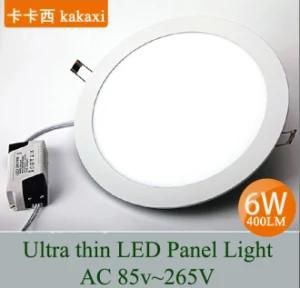 Ultra Thin 4W 6W 9W 12W 18W Circular LED Panel Lighting, SMD2835 LED Screen Ceiling Light ,Indoor Lighting