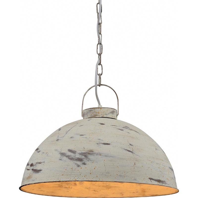 Iron Metal Shade Industrial Pendant Hanging Lamp Big Retro Kitchen Lamp