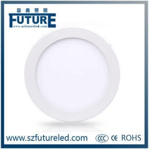 High Brightness Round Glass LED Flat Lighting Panel