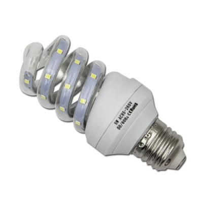 5 Watts LED Lighting Bulb Full Spiral Type LED Energy Saving Lamp