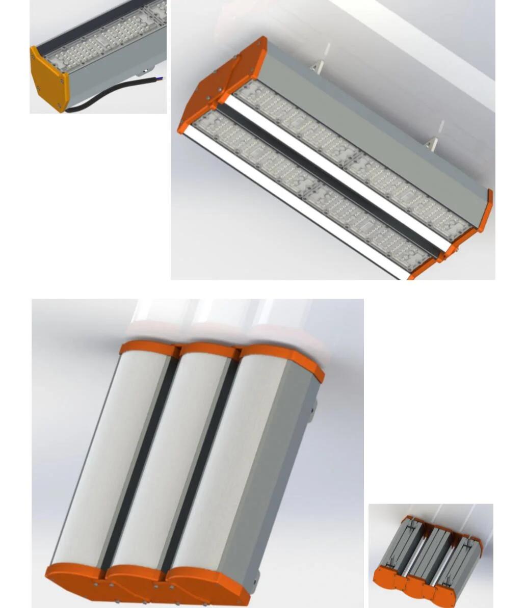 1.2m 150W LED Industrial Microwave Sensor High Bay Lighting