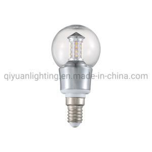 3W 4W 5W Round Bulb with E14 and E27 Holder for Chandelier