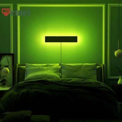 Bedroom Minimalist Bedside Lamp Aisle Line Lamp Rectangular Wall Lamp