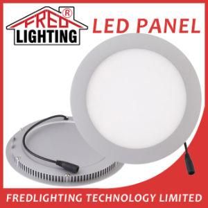 AC85~265V Recessed Round Aluminum Panel LED House Light 12W with CE RoHS