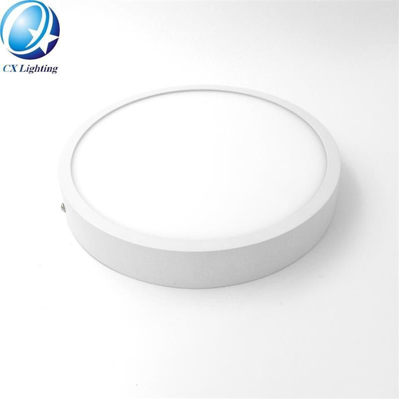 Round Surface 6W 12W 18W 24W SMD LED Panel Light