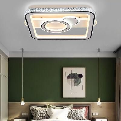 Dafangzhou 220W Light Ceiling Light Modern China Factory 5 Arm Ceiling Light Chrome Material LED Ceiling Light Applied in Bedroom