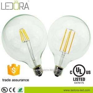 10W E27 E26 B22 LED Filament Light Bulb G125 Edison LED with UL Ce