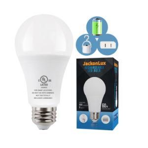 Battery Operated LED Light Bulb 9W LED Intelligent Rechargeable Emergency LED Bulb E27 B22 Lamp