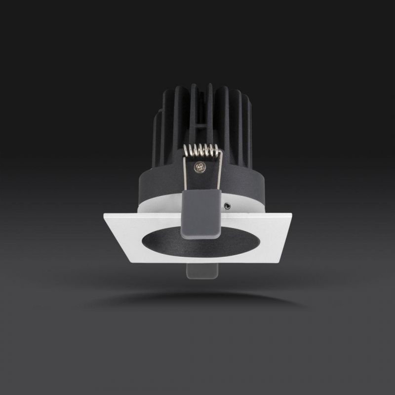 Manufacturer 6W/10W IP44 COB LED Downlight Ceiling Square Recessed LED Spotlight R6324