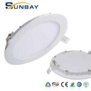 Lifud Driver Sunbay Foshan Factory Price 18W 6500K Ultra Slim Round LED Panel Light