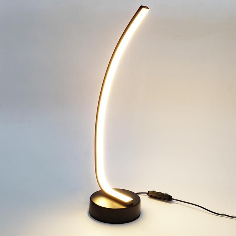 Nordic Minimalist Interior Bedroom Bedside Lighting Hotel LED Light Creative Table Lamp