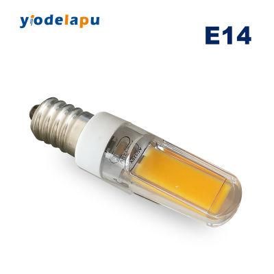 Clear PC COB 3W 220V E14 LED Bulb