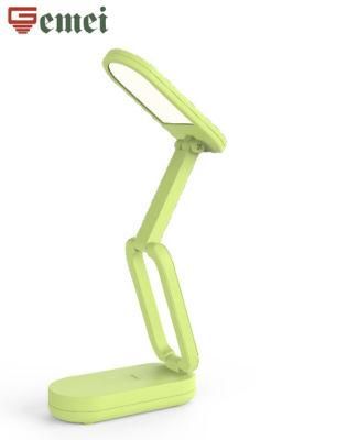 Foldable and Carry a 3-Step Adjustable Mini Desk Lamp to Enrich Your Life Several Colors for Choose