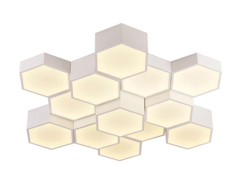 Masivel Lighting Simple Hexagon Design Indoor-Home Decor LED Ceiling Light