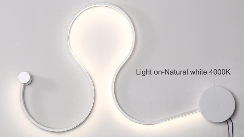 2022 New Modern Lighting Home Indoor Popular Creative Decorative Linear Creative LED Wall Lamp