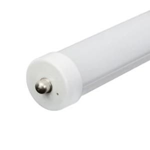 Milky Cover 8ft LED Bulb T8 Tube LED Lights Single Pin 6500k Color 45W